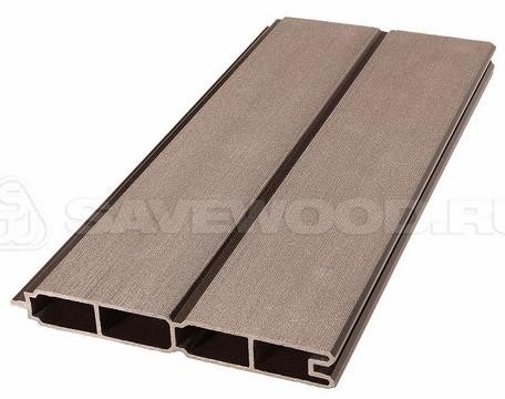 Заборный профиль из ДПК Savewood SW Agger матовый терракот купить в Верхней Салде