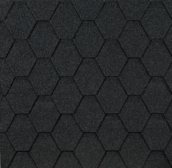 Гибкая черепица EURASIA Docke, Коллекция ШЕСТИГРАННИК Серый купить в Верхней Салде