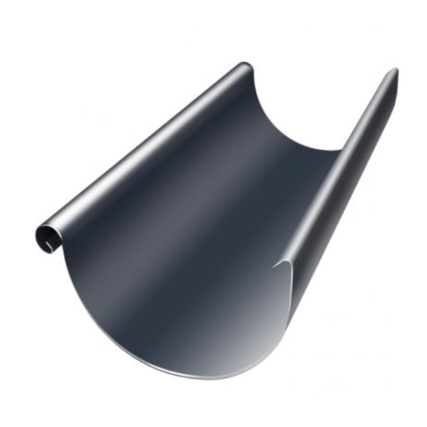 Водосток Grand Line 125x90 – Желоб 3м RAL 7024 купить в Верхней Салде