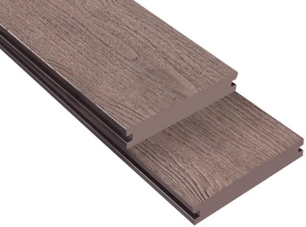 Террасная доска ДПК Outdoor 3D полнотелая NEVADA/CALIFORNIA BROWN коричневая микс купить в Верхней Салде