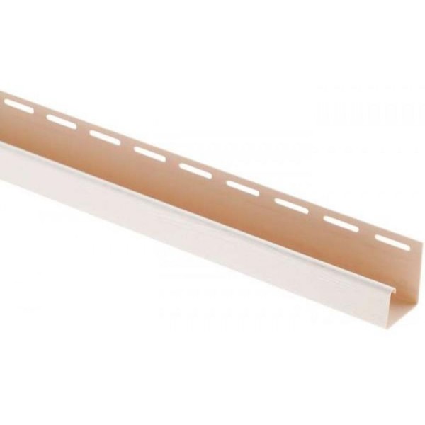 J-профиль Люкс Крашенный, T-15, ВН, Белый купить в Верхней Салде