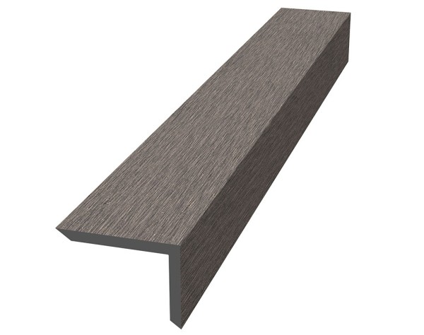 Уголок ДПК для террасной доски NauticPrime, 60x40x2900мм Венге купить в Верхней Салде