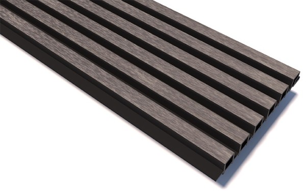 Реечные панели WOODVEX Lines Ultra Smoke gray купить в Верхней Салде