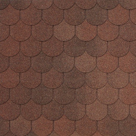 Гибкая черепица Tegola ASSISI terracotta 420 купить в Верхней Салде