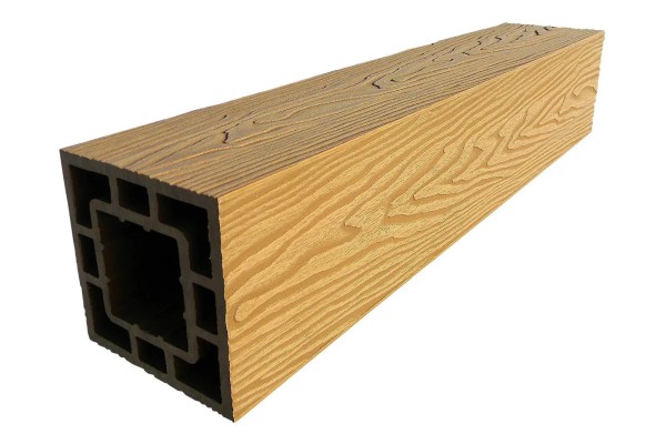 Столб опорный ДПК Deckart 125×125 Орех купить в Верхней Салде