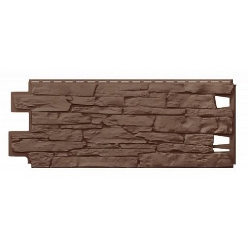 Фасадная панель VOX VILO Solid Stone Коричневый купить в Верхней Салде