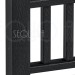 Комплект крышка/юбка для столба SEQUOIA BLACK купить в Верхней Салде