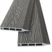 Заборная панель шип-паз EasyDecking Wood-Х 146х20 Серый купить в Верхней Салде