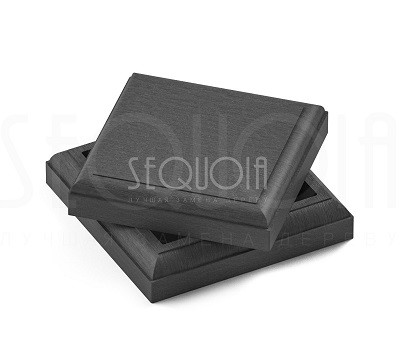 Комплект крышка/юбка для столба SEQUOIA GRAY купить в Верхней Салде