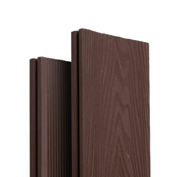 Террасная доска Ecodecking Экстра 3D полнотелая Графит купить в Верхней Салде