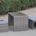 Диван-Трансформер AFINA плетеный из иск. ротанга S330G-W78 Grey купить в Верхней Салде