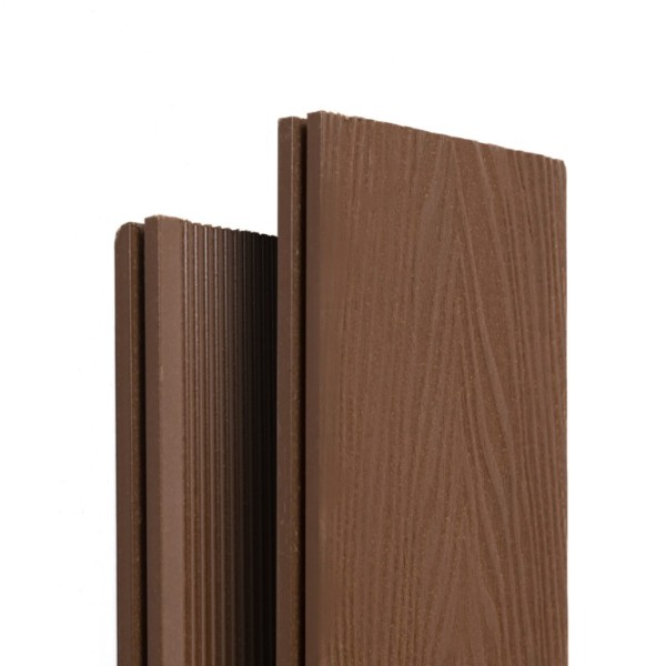 Террасная доска Ecodecking Экстра 3D полнотелая Шоколад купить в Верхней Салде