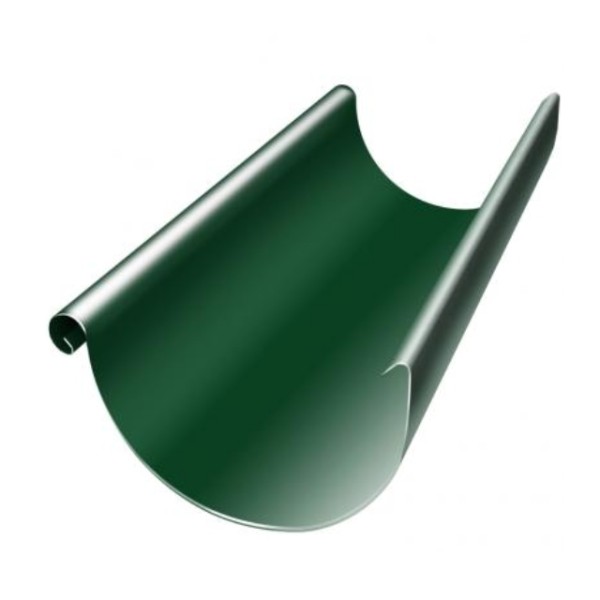 Водосток Grand Line 125x90 – Желоб 3м RAL 6005 купить в Верхней Салде