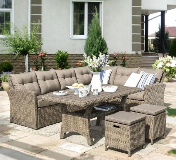 Комплект мебели AFINA плетеной из иск. ротанга AFM-307B Beige купить в Верхней Салде
