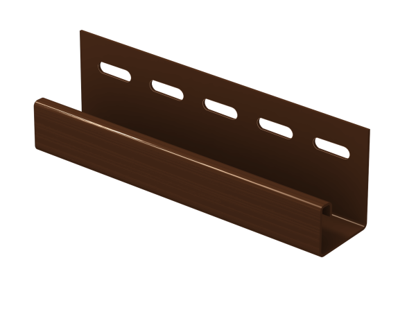 J-планка Ю-пласт Классика коричневая купить в Верхней Салде