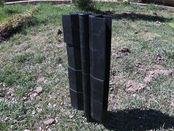 Угловой элемент поворотный, пластиковый от 60° до 300° для доски 300х30 мм из ДПК чёрный Holzhof купить в Верхней Салде
