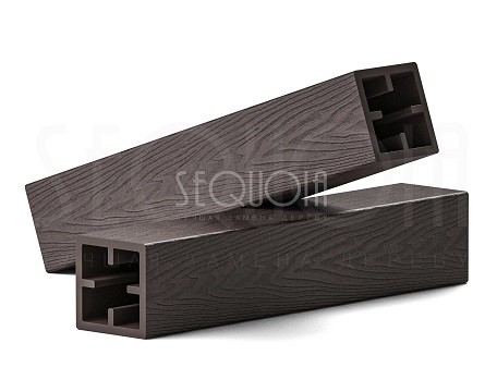 Столб SEQUOIA Evolution 3D WOOD BROWN купить в Верхней Салде