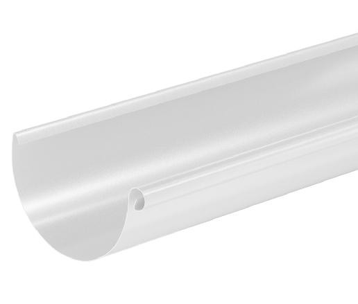 Водосток Aquasistem, система 125x90 - Водосточный желоб 3.00м RAL 9003 Белый купить в Верхней Салде