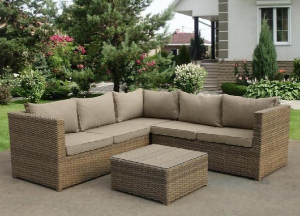 Комплект мебели AFINA плетеной из иск. ротанга YR825B Beige купить в Верхней Салде