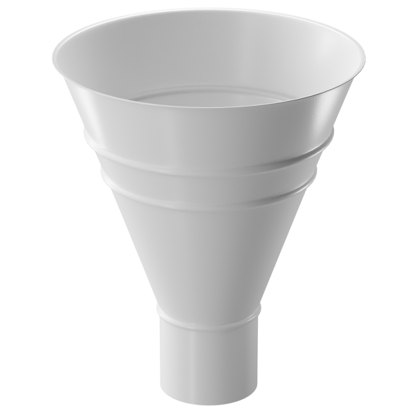 Воронка водосборная Döcke STAL PREMIUM, Пломбир купить в Верхней Салде