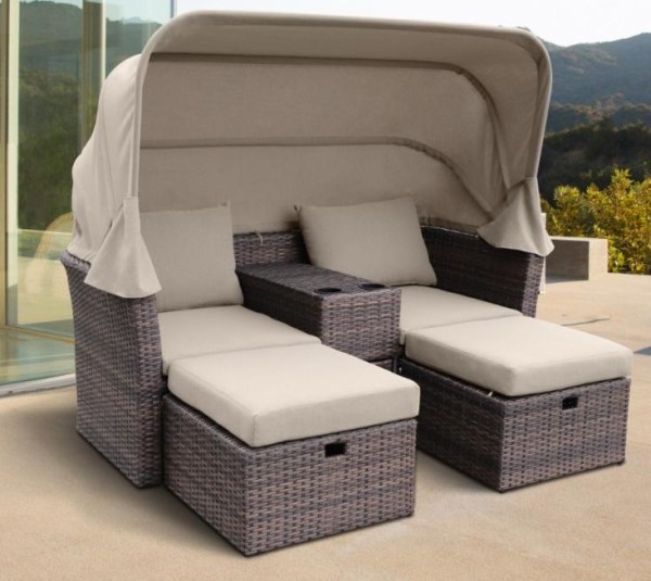Комплект мебели AFINA плетеной из иск. ротанга AFM-330B Brown купить в Верхней Салде