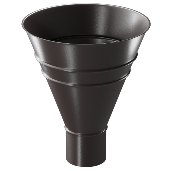 Воронка водосборная Döcke STAL PREMIUM, Шоколад купить в Верхней Салде