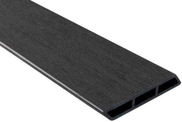 Доска Ромбус 3D ДПК Outdoor STORM BLACK черная купить в Верхней Салде