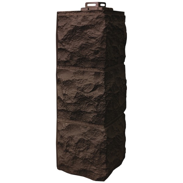 Угол наружный Fineber «Доломит» Тёмно Коричневый купить в Верхней Салде