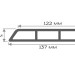 Доска Ромбус 3D ДПК Outdoor STORM GREY серая микс купить в Верхней Салде