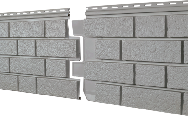 Фасадная панель Ю-пласт Стоун Хаус S-Lock Клинкер Нордик дым купить в Верхней Салде