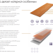Фибросайдинг DECOVER 3600 x 190 x 8 мм Lazuro купить в Верхней Салде