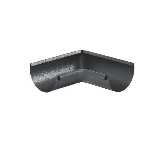 Водосток Aquasistem, Система 125/90 - Угол желоба, внутренний 90° RR 23 Маренго matt купить в Верхней Салде