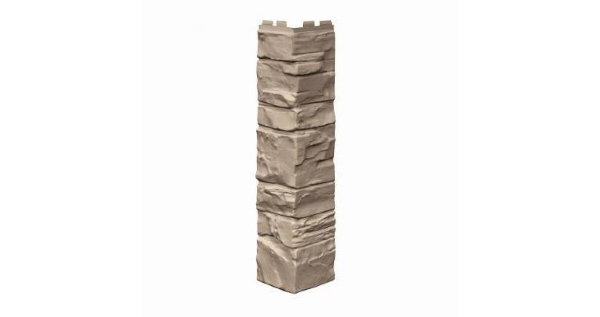 Угол наружный VOX Solid Stone Lazio камень светлая глина купить в Верхней Салде