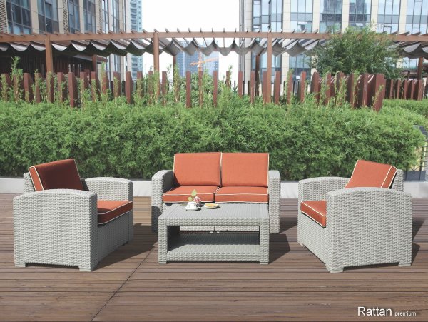 Уличные диваны и кресла коллекции Rattan Premium 4 купить в Верхней Салде