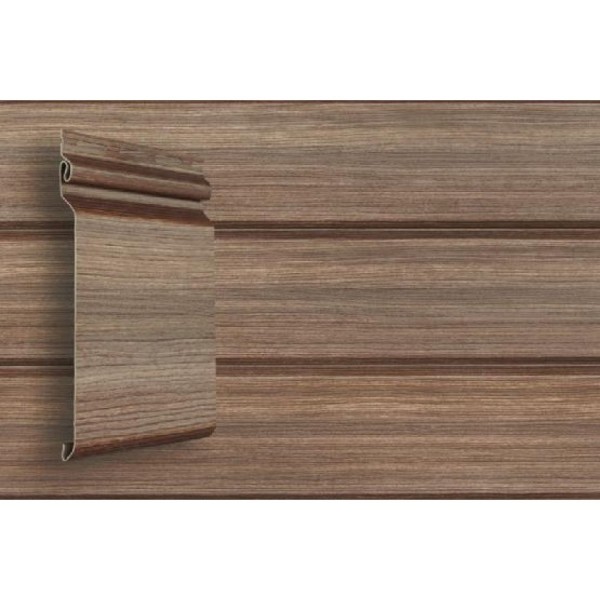 Виниловый сайдинг Grand Line Natural-Брус Tundra - Кедр купить в Верхней Салде