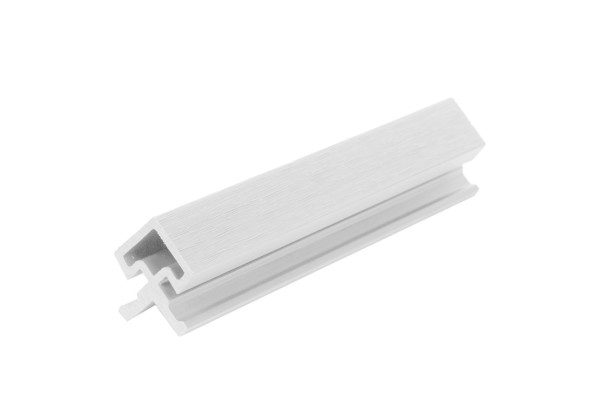 Угол внешний для фасадной панели co-extrusion, white купить в Верхней Салде