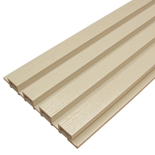 Фасадная доска из ДПК Faynag Wood Рейка Слоновая кость купить в Верхней Салде
