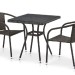 Комплект плетеной мебели AFINA из иск. ротанга T282BNT/Y137C-W53 Brown 2Pcs купить в Верхней Салде