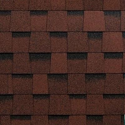 Двухслойная ламинированная черепица Shinglas, серия Фазенда – Красный купить в Верхней Салде