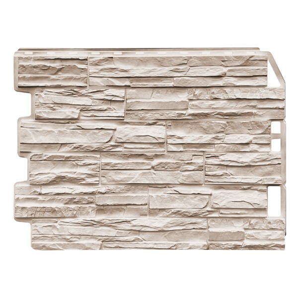 Фасадная панель FineBer, Скол -  Светло бежевый купить в Верхней Салде