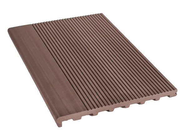 Ступень полнотелая из ДПК Deckart Optimum Махагон купить в Верхней Салде