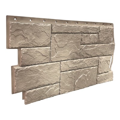 Фасадная панель FineBer, Камень Природный, Песочный