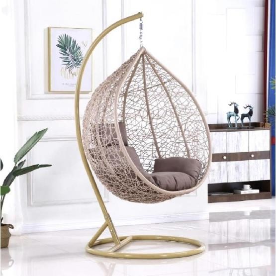 Кресло Подвесное из искусственного ротанга AFM-169A-XLB Beige купить в Верхней Салде