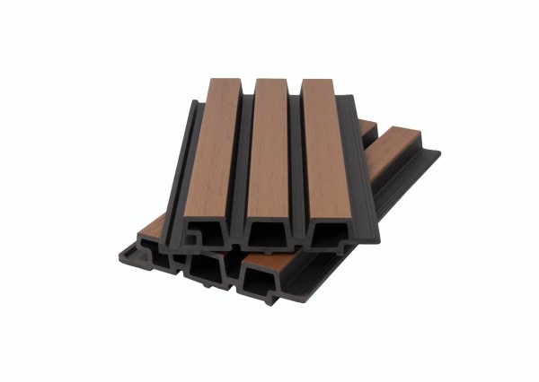 Фасадная панель брусковая двухцветная co-extrusion, sand mix купить в Верхней Салде