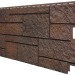 Фасадная панель VOX Sandstone (Сандстоун) темно коричневый купить в Верхней Салде