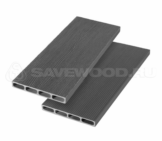 Грядочная доска ДПК 3D Savewood SW Rubus (R) графит купить в Верхней Салде