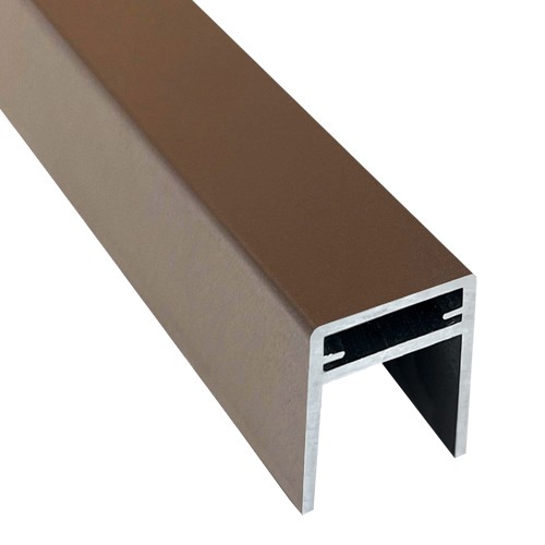 П-профиль Алюминиевый EasyDecking 35x25 Венге купить в Верхней Салде
