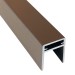 П-профиль Алюминиевый EasyDecking 35x25 Венге купить в Верхней Салде