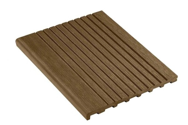 Ступень полнотелая из ДПК Deckart Step Орех купить в Верхней Салде