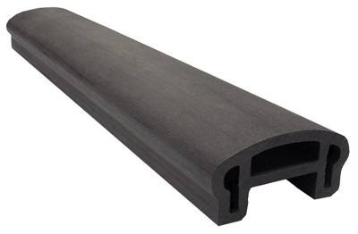 Перила вехнее фигурное Woodvex Select Графит купить в Верхней Салде